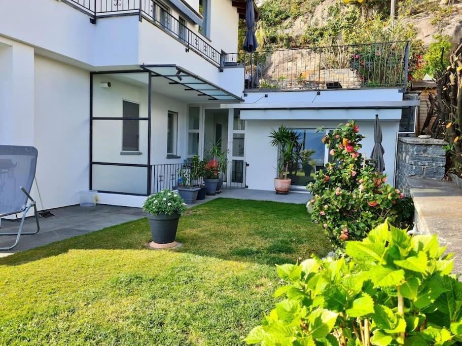 Camera Con Bagno Privato E Giardino Brione sopra Minusio Exterior foto
